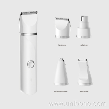 4 in 1 Set Usb Waterproof Beard Trimmer